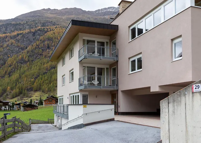 Appartement International House Mit Terrasse Zw 9 Sölden